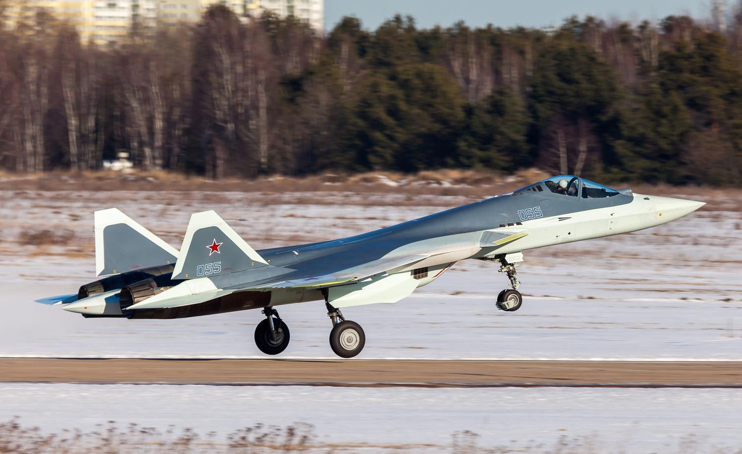 Многоцелевой истребитель Су-57 (ПАК ФА Т-50). - Российская авиация